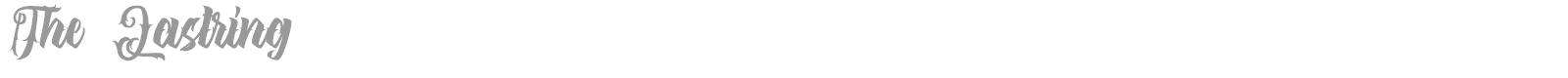 The Lastring font preview